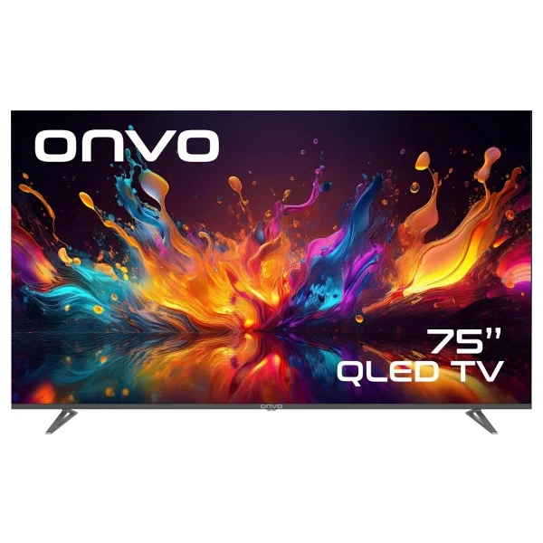 Onvo 75vq90f3ua 4K Ultra HD 75" 190 Ekran Uydu Alıcılı Google Smart QLED TV - Görsel 5