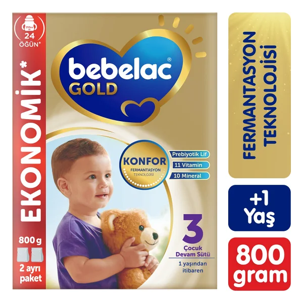 Bebelac Gold 3 Devam Sütü 800 Gr - Görsel 5
