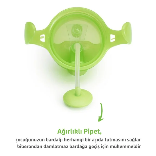 Munchkin Tıklama Kilitli Uçlu Alıştırma Bardağı 6 Ay+ 207 Ml - Görsel 4
