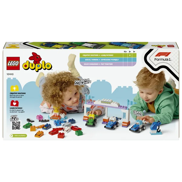 Lego 10445 Duplo F1 Takımı Yarış Arabaları Ve Sürücüler - Görsel 4