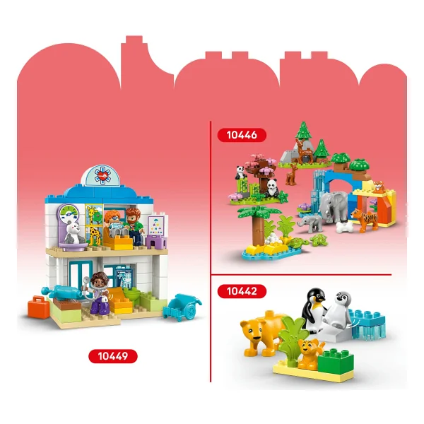 Lego 10445 Duplo F1 Takımı Yarış Arabaları Ve Sürücüler - Görsel 10