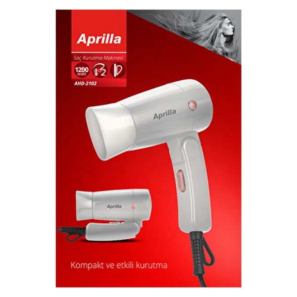 Aprilla Ahd 2102 Katlanabilir Saç Kurutma Makinesi - Görsel 2