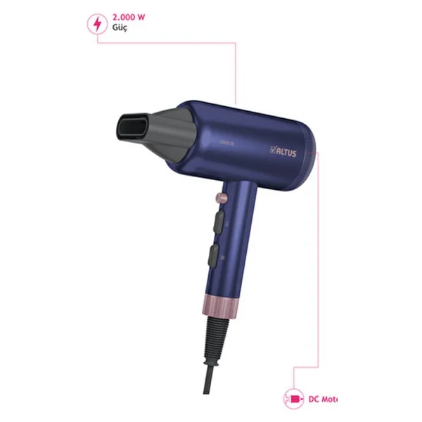 Altus Al 7074 S 2000 W Saç Kurutma Makinesi - Görsel 7