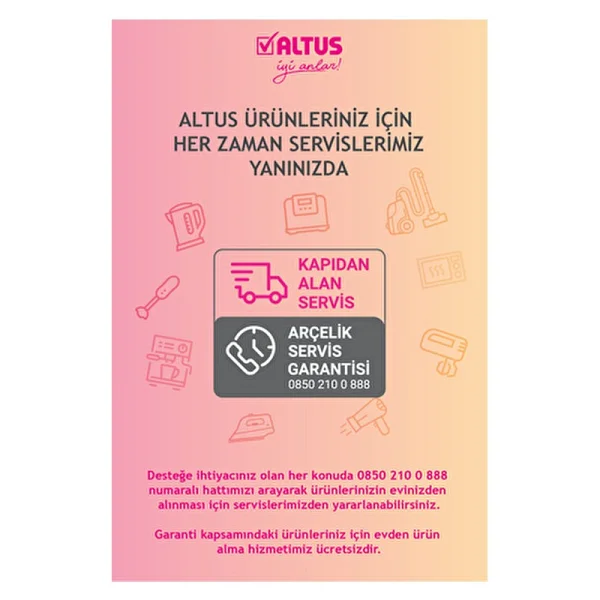 Altus Al 7074 S 2000 W Saç Kurutma Makinesi - Görsel 9