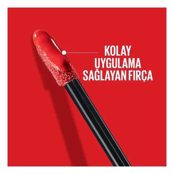 Maybelline New York Super Stay Vinyl Ink Parlak Likit Ruj - Görsel 5