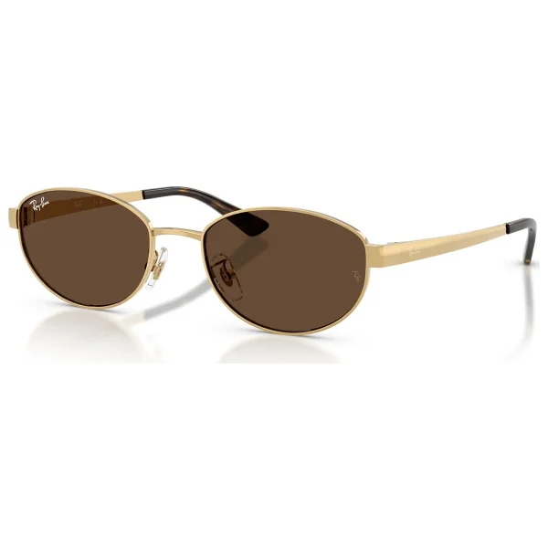 Ray-Ban 3774d 001/73 Arista Gold-Dark Brown Güneş Gözlüğü - Görsel 7