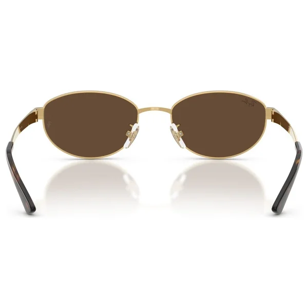 Ray-Ban 3774d 001/73 Arista Gold-Dark Brown Güneş Gözlüğü - Görsel 9