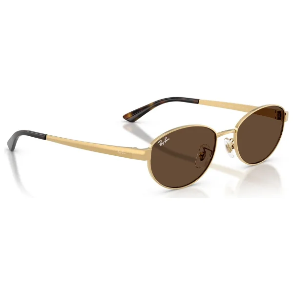 Ray-Ban 3774d 001/73 Arista Gold-Dark Brown Güneş Gözlüğü - Görsel 10