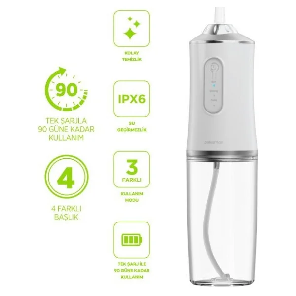 Polosmart Pbs905 Şarjlı Ağız Duşu - Görsel 3