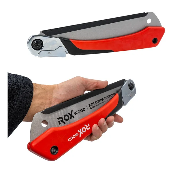 Rox Wood 0328 240 Mm Dozuki Katlanır Mini Ahşap Testere - Görsel 8