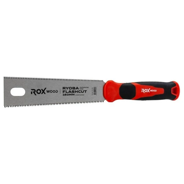 Rox Wood 0332 160 Mm Ryoba Flachut Çift Taraflı Mini Ahşap Testere - Görsel 2
