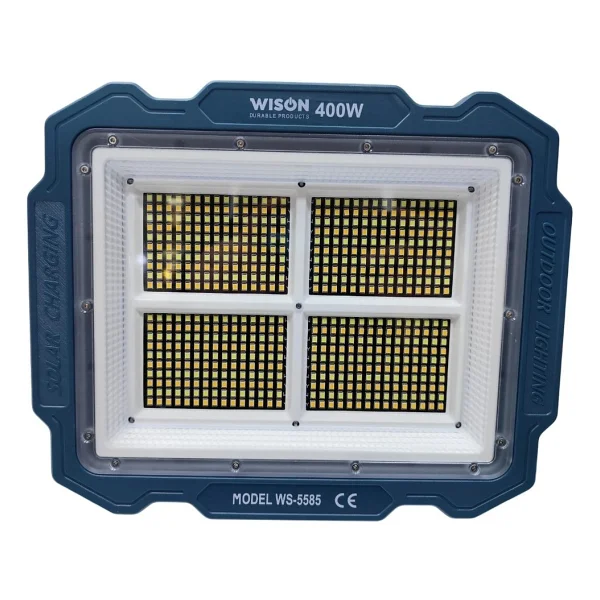 Wıson Ws-5585 Çok Fonksiyonlu 3 Solar Panelli 400W Spot Aydınlatma - Görsel 7