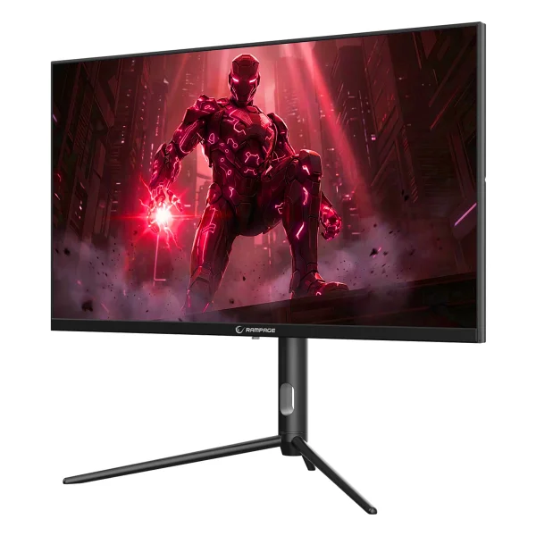 Rampage Glacıer Gl27r200q Siyah 27" 1 Ms 2k Pivot Ips 200 Hz Oyuncu Monitörü - Görsel 2