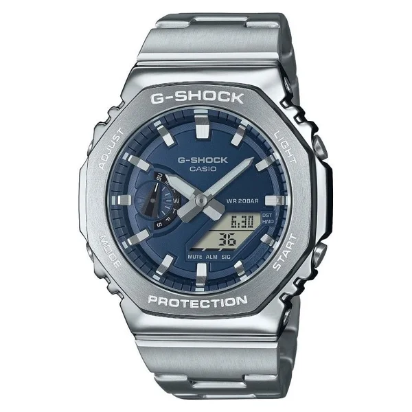 Casio G-Shock Gm-2110d-2bdr Mavi Erkek Kol Saati - Görsel 7