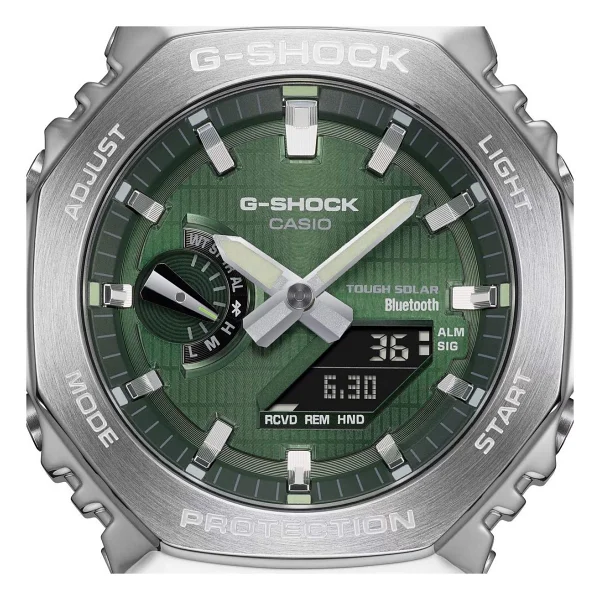 Casio G-Shock G-Steel Gbm-2100a-1a3dr Yeşil Erkek Kol Saati - Görsel 8