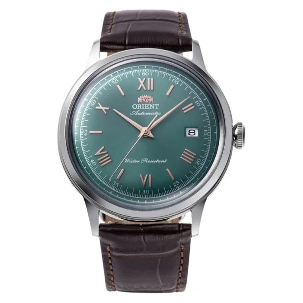 Orient Bambino Ra-Ac0023e30b Kahverengi-Yeşil Erkek Kol Saati - Görsel 9