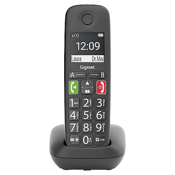 Gigaset E290 Dect Telefon (Siyah) - Görsel 5