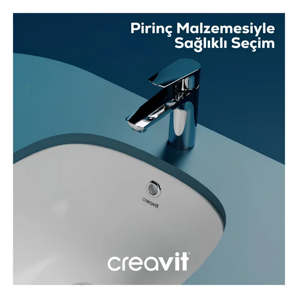 Creavit Solo So1500 Lavabo Bataryası - Görsel 3