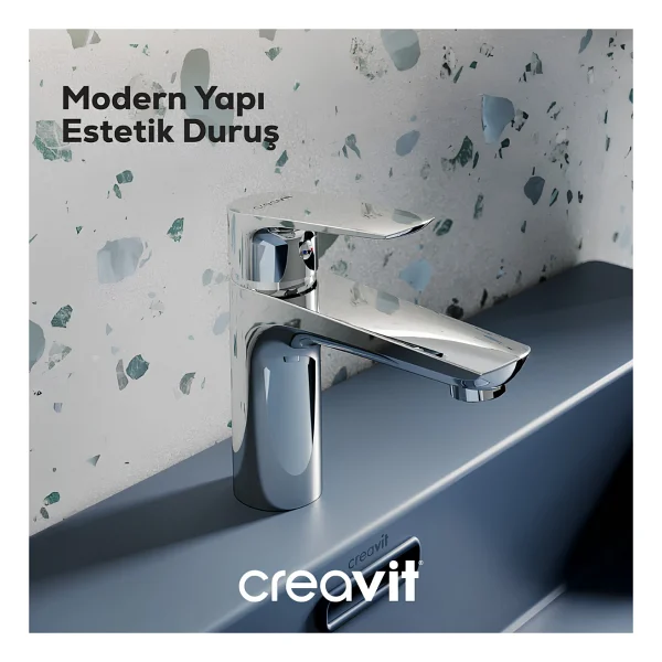 Creavit Solo So1500 Lavabo Bataryası - Görsel 9