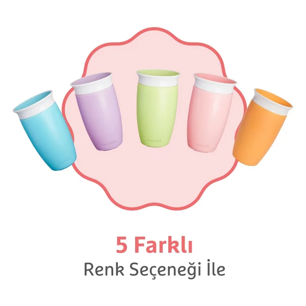 Munchkin Mucize 360° Alıştırma Bardağı 12 Ay+ 296 Ml - Görsel 10