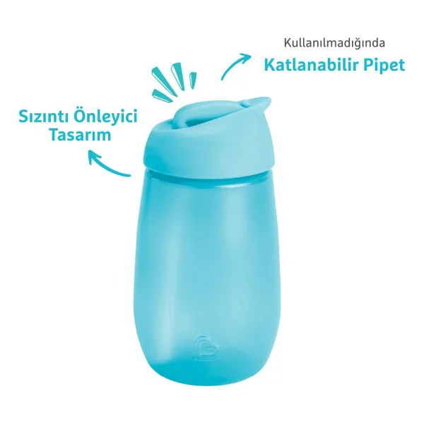 Munchkin Simple Clean Pipetli Alıştırma Bardağı 296 Ml - Görsel 8