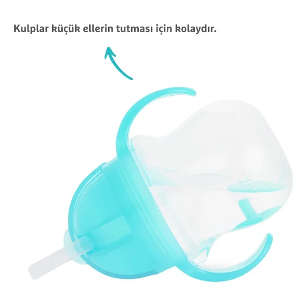 Munchkin Tıklama Kilitli Uçlu Alıştırma Bardağı 6 Ay+ 207 Ml Mavi - Görsel 9