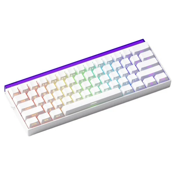 Akko Veekos Shıne60 He RGB %60 Tkl Glare Magnetic Switch Kablolu/Kablosuz Mekanik Oyuncu Klavyesi - Görsel 4