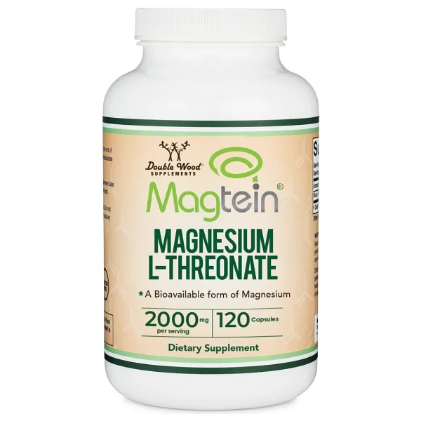 Double Wood Magtein Magnesium L-Threonate 2000 Mg 120 Kapsül - Görsel 2