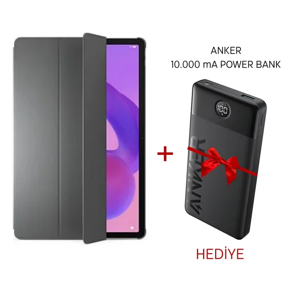 Lenovo Idea Tab Pro 2.2ghz 8gb 256gb 12.7inch' 3k- Android Tablet + Anker 10000 Ma Powerbank Hediye - Grafit Grisi - 256 GB - Görsel 2