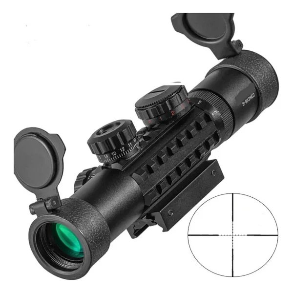 Raylı Çift Işıklı Dürbünü C3-9x26 Eg 11 Mm / 22 Mm - Görsel 4