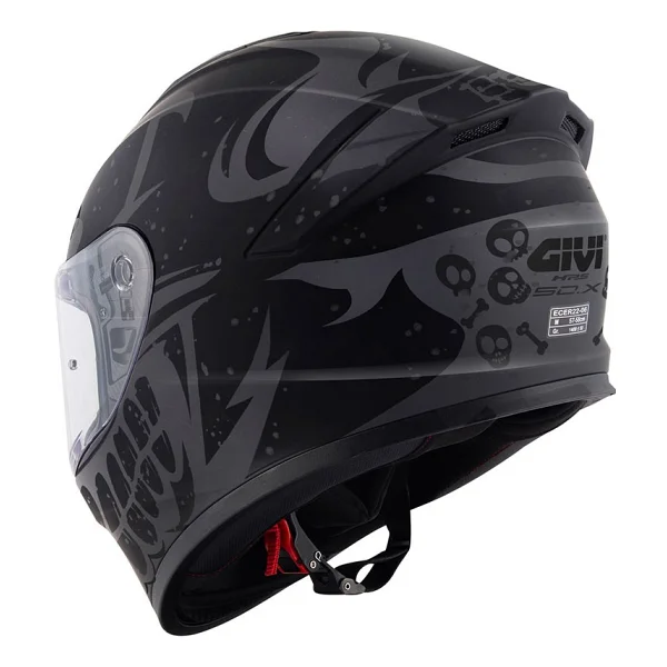 Givi 50.X Bones Full Face Motor Kaskı - Görsel 4
