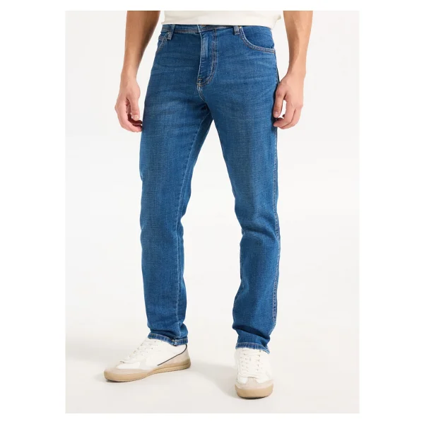 Wrangler Şeffaf Erkek Slim Fit Denim Pantolon W12S00030X4E Texas Slim Denim - Renksiz - 36 - 30 - Görsel 3
