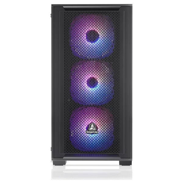 Segotep Gank 240-S Siyah 650w 80+ Midi Tower Kasa (Argb Fan) - Görsel 2