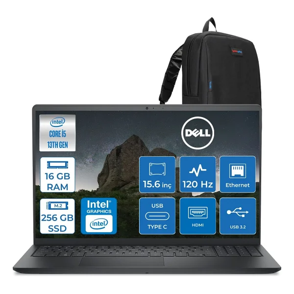 Dell Pro 15 Essential Pv152501334 İ5-1334u 8 GB 512 GB SSD Iris Xe Graphics 15.6" Full HD Notebook - Görsel 9