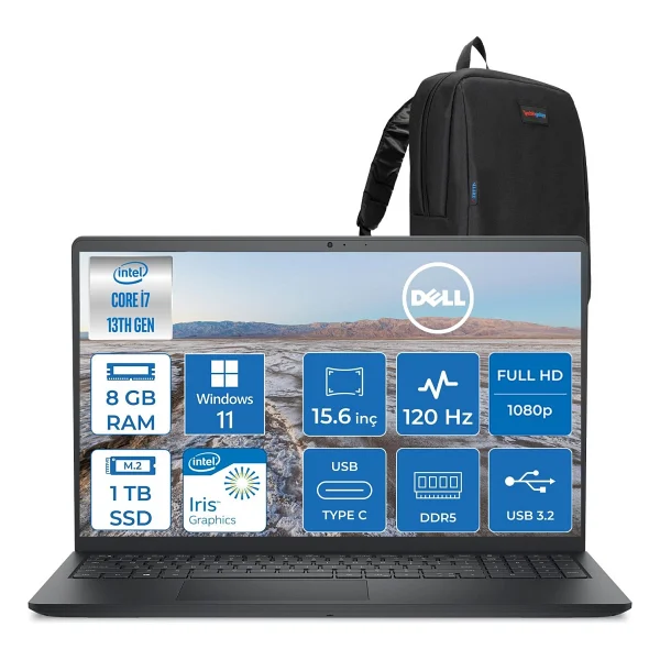 Dell Pro 15 Essential PV152501355 i7-1355U 8 GB 1 TB SSD Iris Xe Graphics 15.6