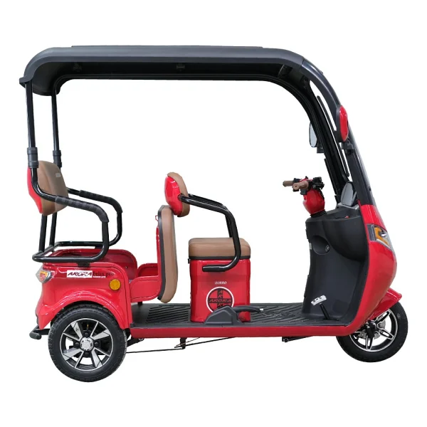 Arora Felix Pro 1000 W 3 Tekerlekli Elektrikli Motosiklet Kırmızı - Görsel 2