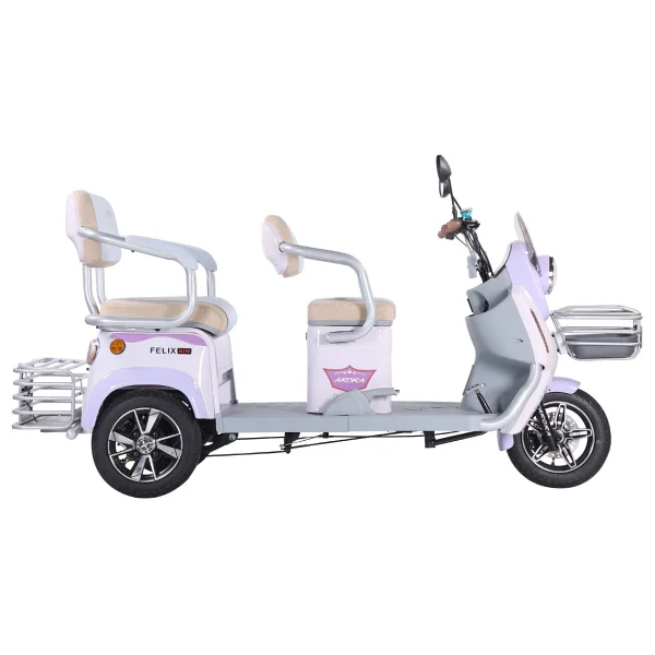 Arora Felix New 1000 W 3 Tekerlekli Elektrikli Motosiklet Pembe