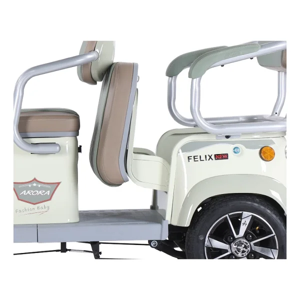 Arora Felix New 1000 W 3 Tekerlekli Elektrikli Motosiklet Yeşil - Görsel 8