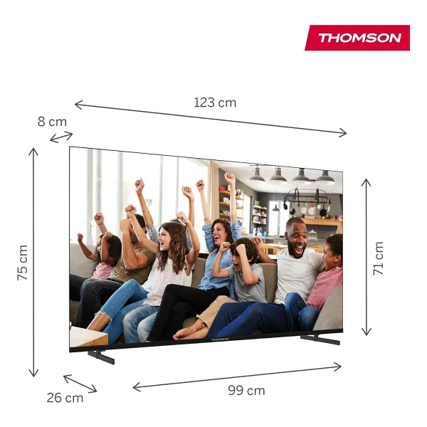 Thomson 55ug4s14 4K Ultra HD 55" 140 Ekran Uydu Alıcılı Google Smart LED TV - Görsel 2
