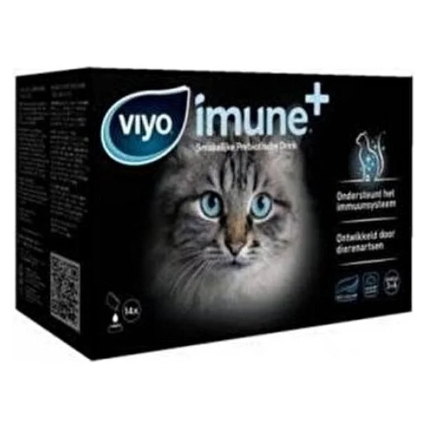 Viyo Immun Plus Kedi 14'lü Paket 420 ml Lezzetli Prebiyotik İçecek Bağışıklık Destekleyici - Görsel 2