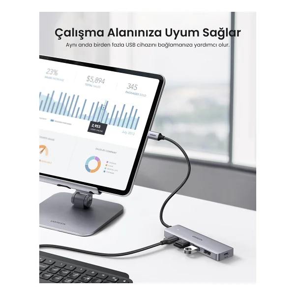 Ugreen 70336 Laptop Docking Station - Görsel 10
