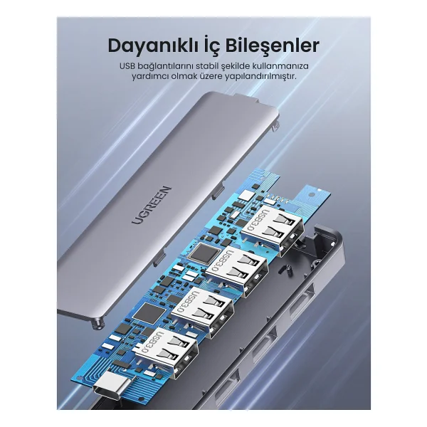 Ugreen 70336 Laptop Docking Station - Görsel 6