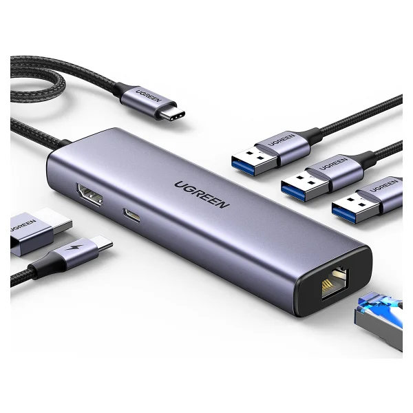 Ugreen 15598 100 W Laptop Docking Station - Görsel 6