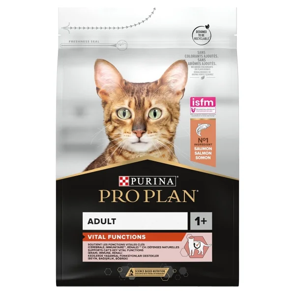 Pro Plan Vital Functions Somonlu 10 Kg Yetişkin Kedi Maması - Görsel 3