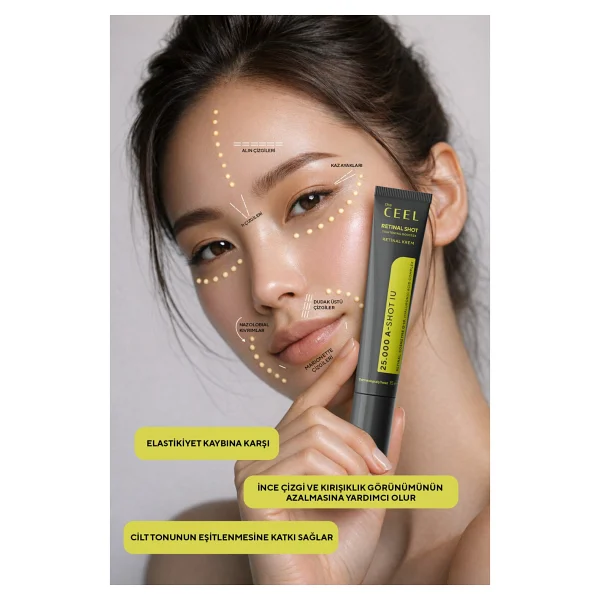 The Ceel Retinal Shot % 0.1 Sıkılaştırıcı & Güçlendirici 15 Ml Anti-Aging Krem - Görsel 5
