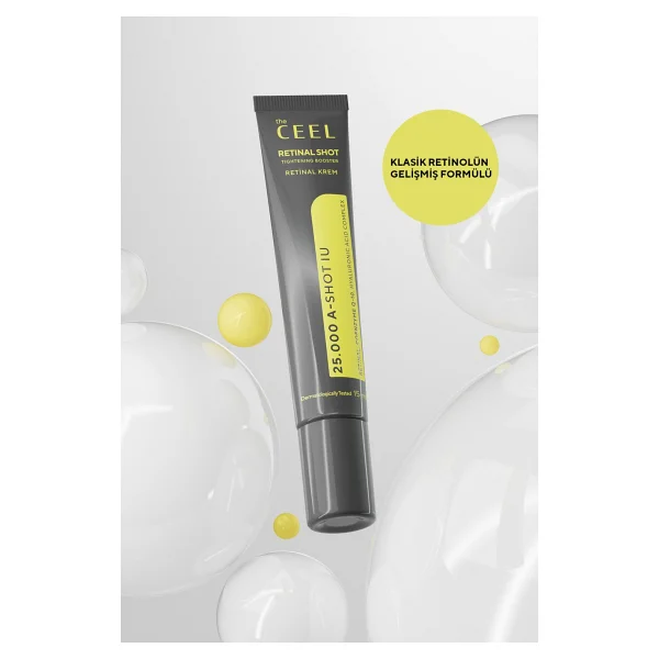 The Ceel Retinal Shot % 0.1 Sıkılaştırıcı & Güçlendirici 15 Ml Anti-Aging Krem - Görsel 6