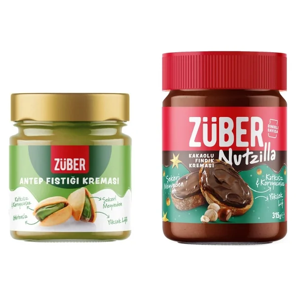 Züber Nutzilla Kakaolu Fındık Kreması 315 Gr - Görsel 4
