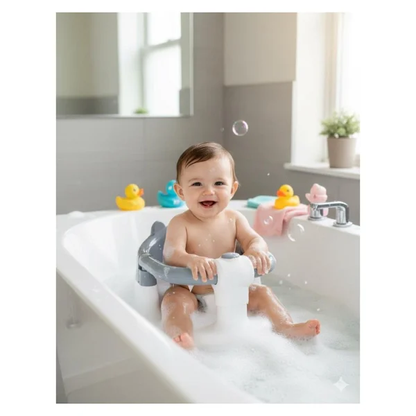 Tommybaby Lüx Banyo Oturağı Mama Oturağı Bebek Banyo Oturağı - Görsel 2