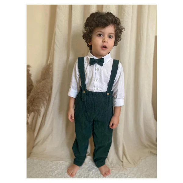 Miababy Papyonlu Fitilli Üçlü Takım - Görsel 8