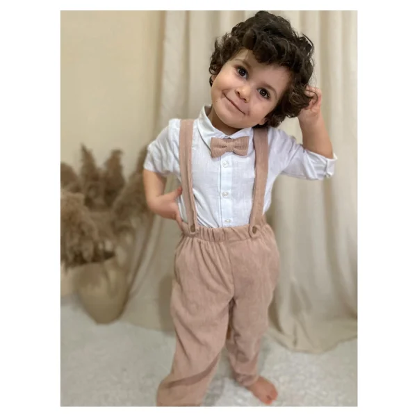Miababy Papyonlu Fitilli Üçlü Takım - Görsel 3